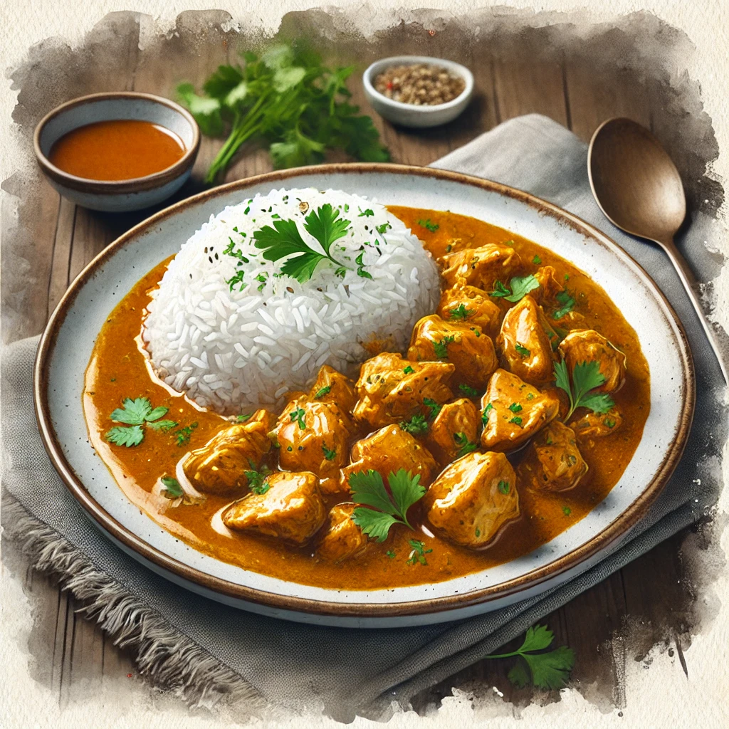 Curry-Geschnetzeltes